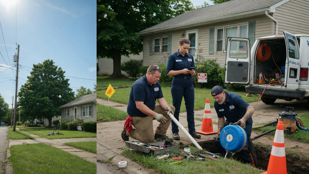 Sewer Line Repair in Highland Park, MI near me